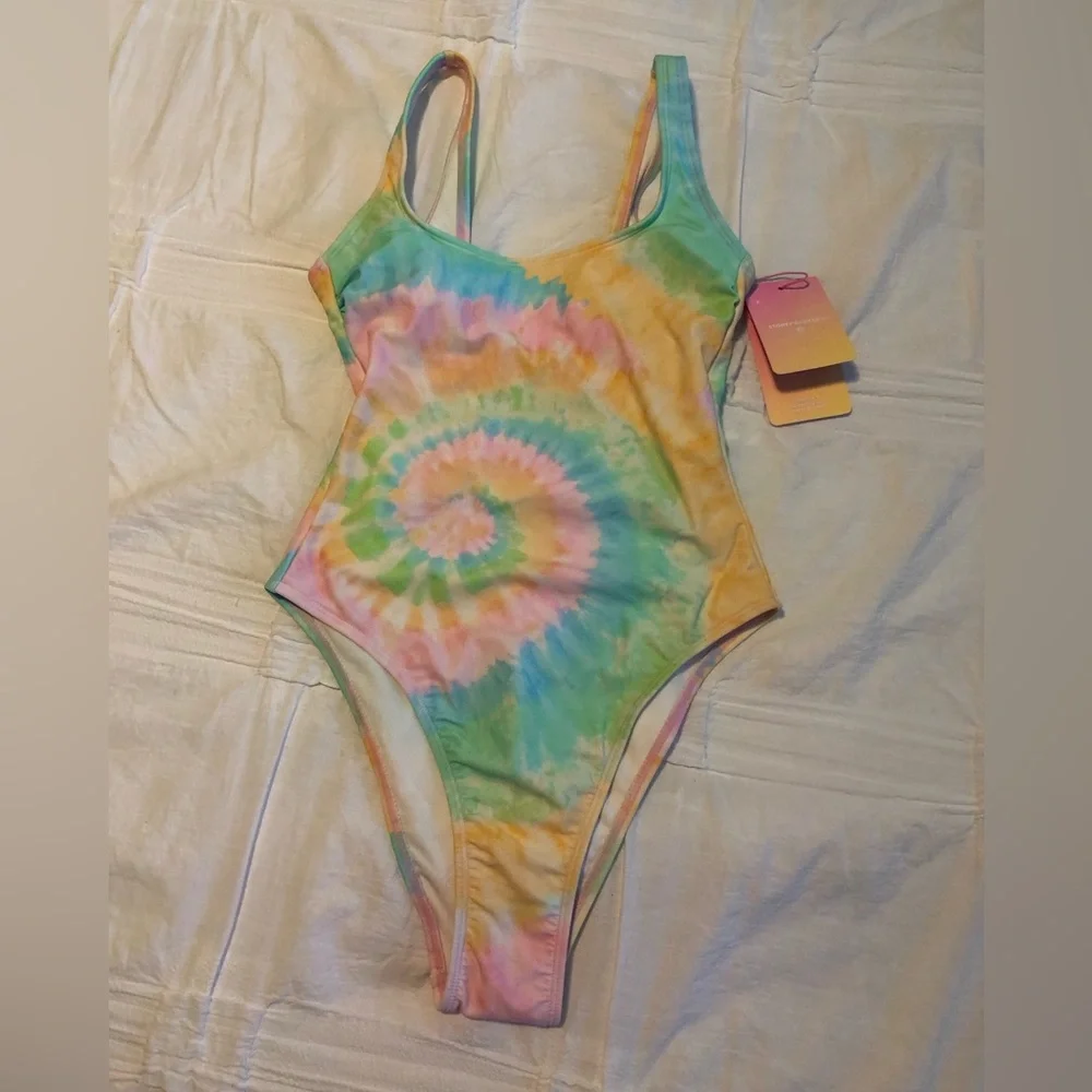 Stoney Clover for Target NWT Cheeky High-Leg One Piece Swimsuit - Picture 3 of 8